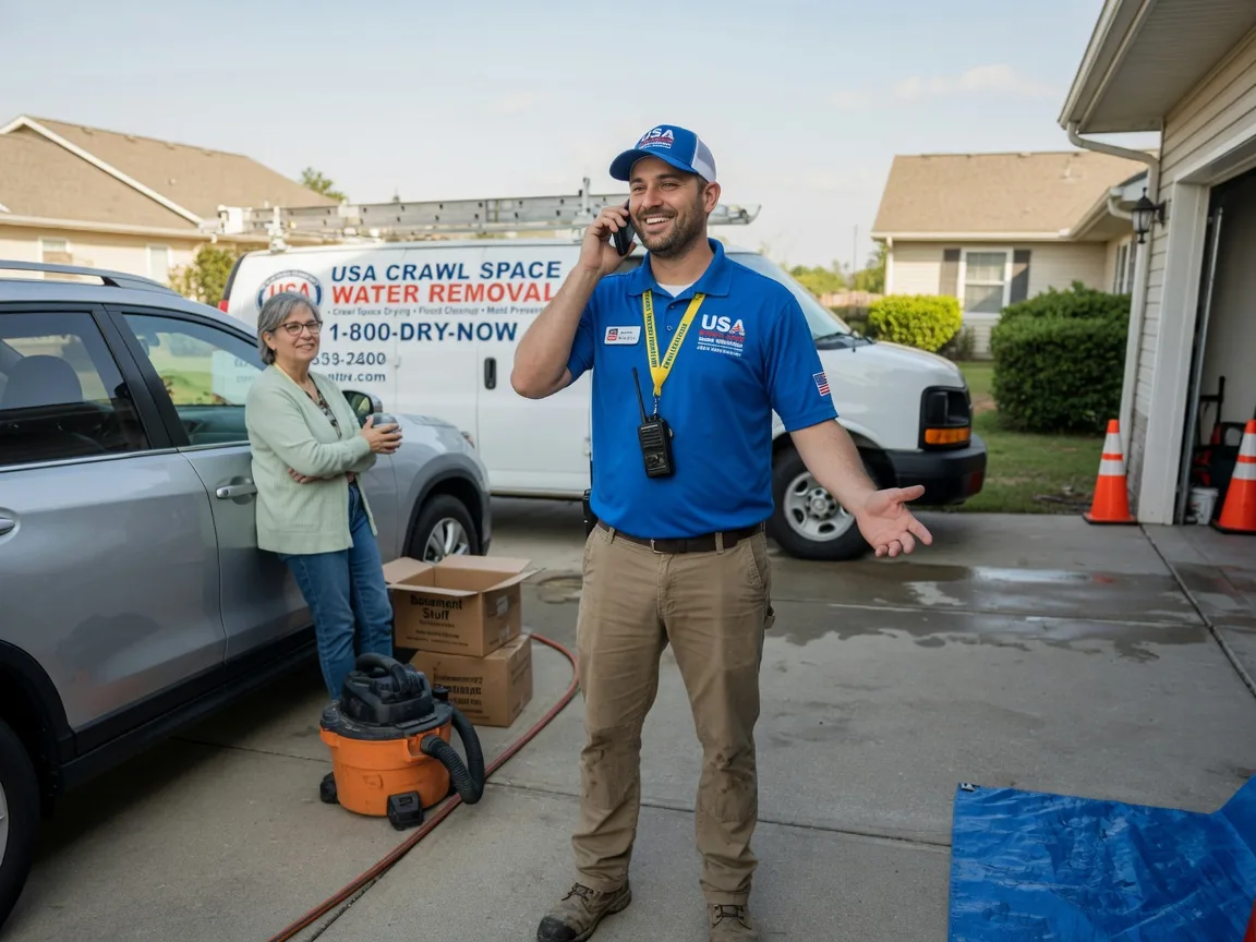 Crawl Space Water Removal Oakland, MS FAQs
